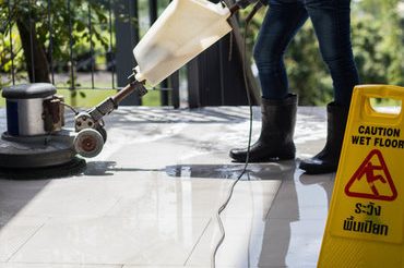 commercial clean floor